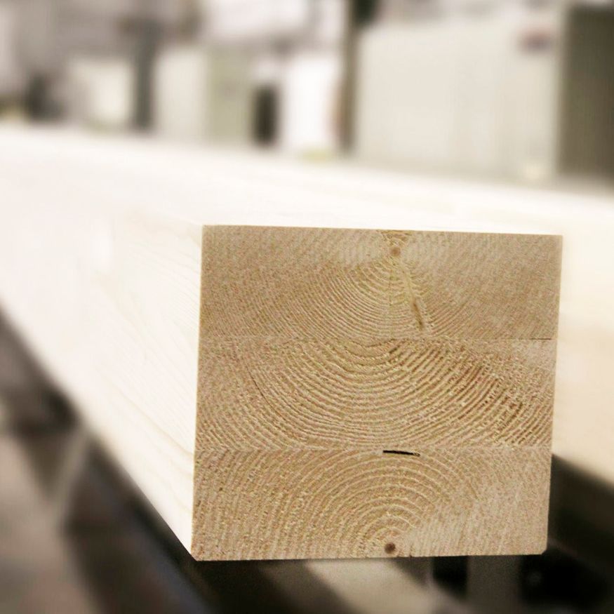 Клееный брус Архангельский лес 6000мм*100мм*100мм купить в Барнауле