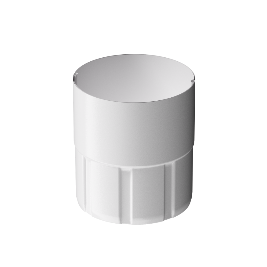 Соединительная муфта для водостока Docke Stal Premium, Пломбир. купить в Барнауле