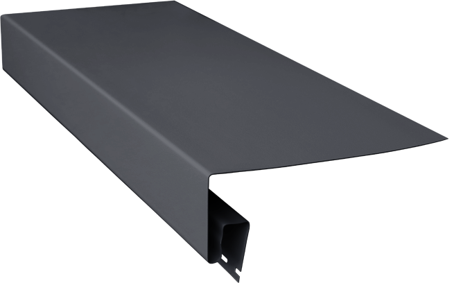 Широкая околооконная планка Grand Line (Я Фасад) Графит купить в Барнауле