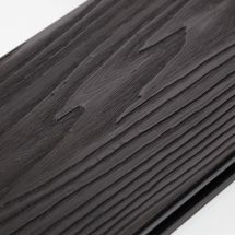 Террасная доска Экодекинг Титан 3D, Антрацит