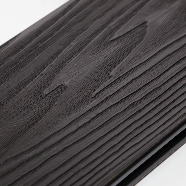 Террасная доска Экодекинг Титан 3D, Антрацит купить в Барнауле