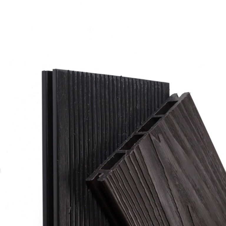 Террасная доска Экодекинг Титан 3D, Антрацит купить в Барнауле