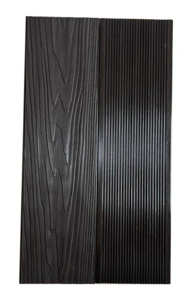 Террасная доска Экодекинг Титан 3D, Антрацит купить в Барнауле