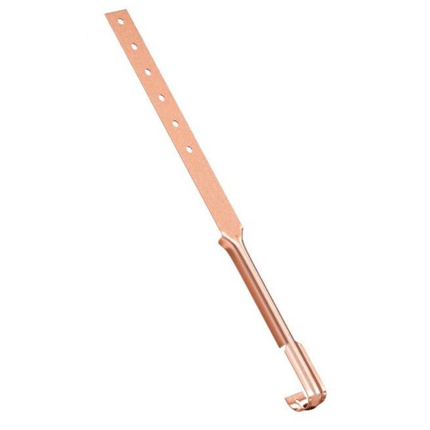 Поддерживающий элемент желоба Aquasystem, медный, 125/90 купить в Барнауле