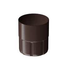 Соединительная муфта для водостока Docke Stal Premium, Цвет: Шоколад