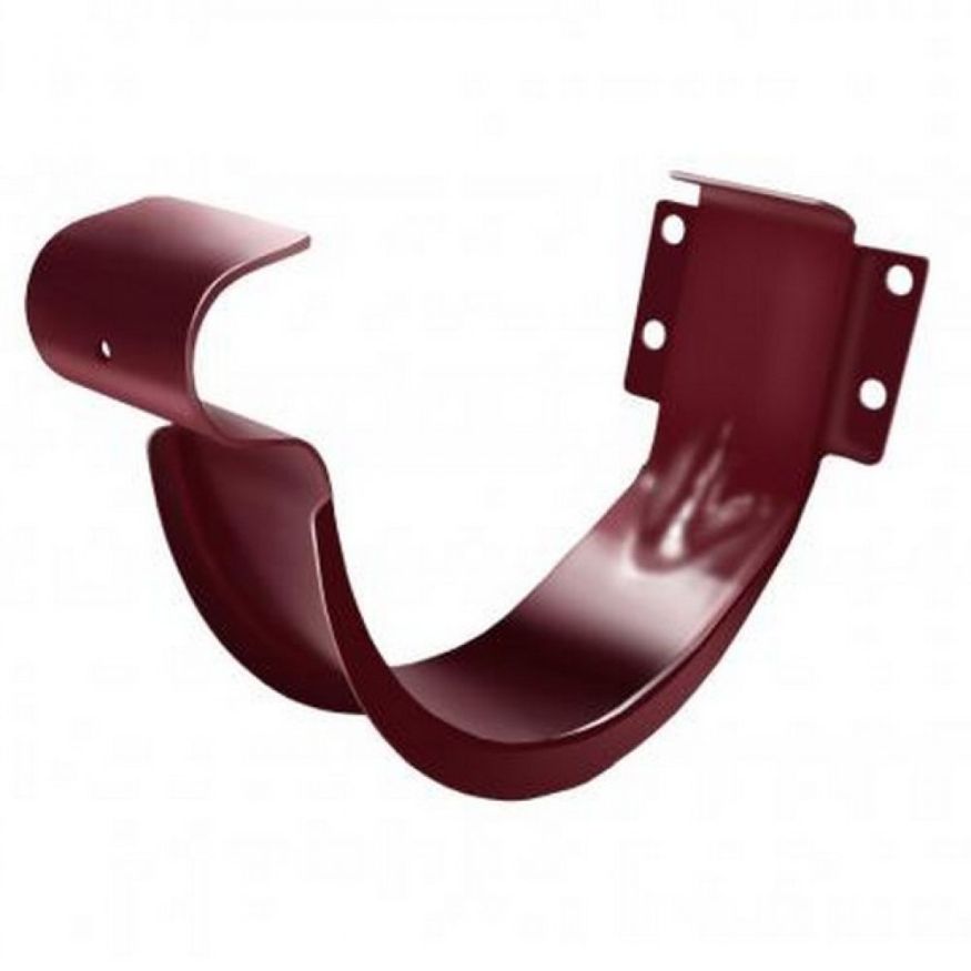 Держатель желоба Grand Line, цвет Вишневый (RAL 3005) купить в Барнауле