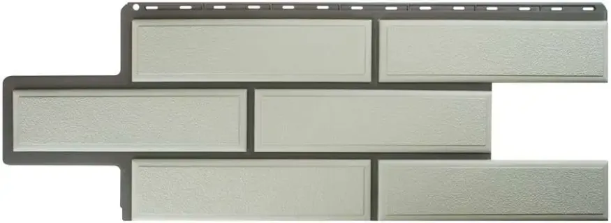 Фасадная панель Альта-Профиль Венецианский камень Белый купить в Барнауле