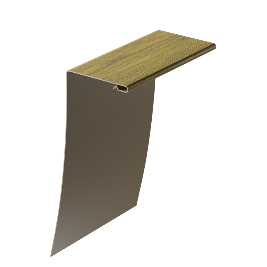 Универсальный профиль для окон Docke 89/254 мм, цвет Миндаль. купить в Барнауле