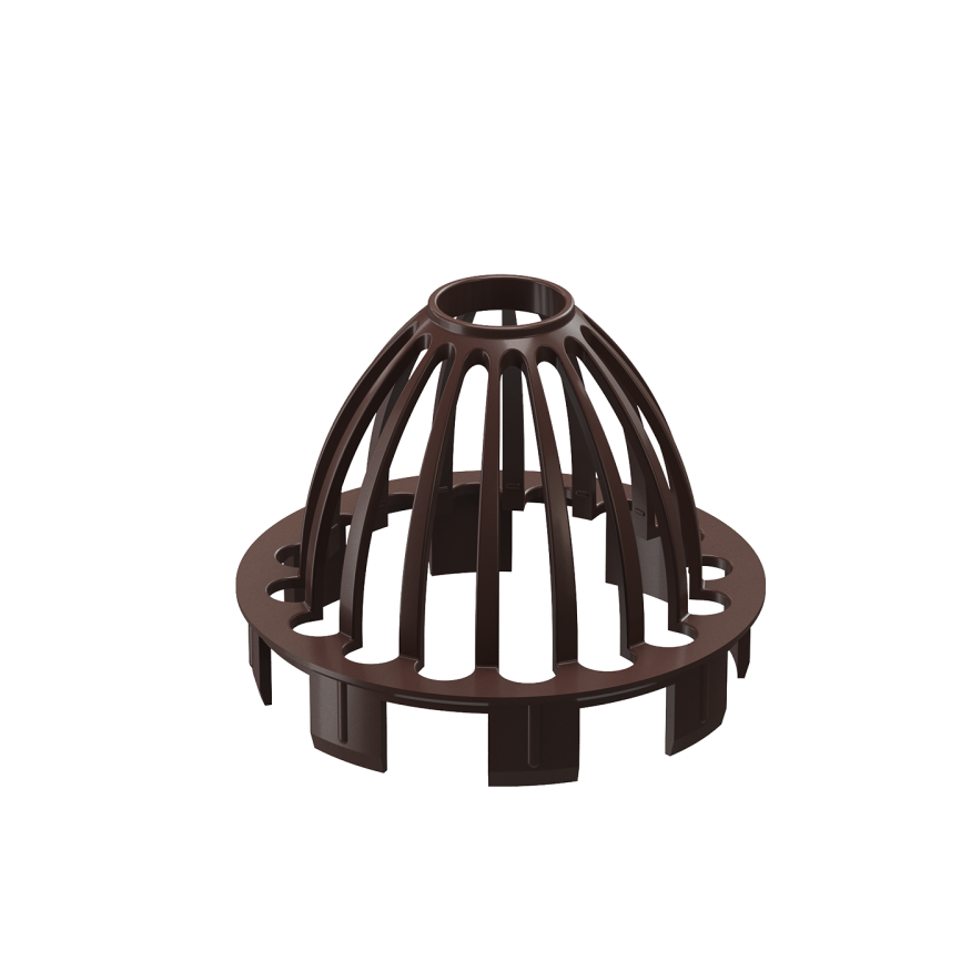 Защитная сетка для водостока Docke Premium, цвет Шоколадный. купить в Барнауле