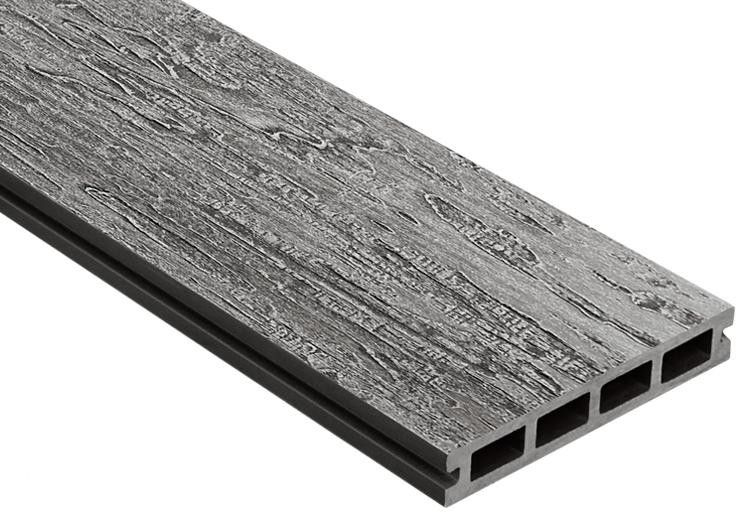 Террасная доска ДПК Outdoor 3D VIRGINIA/COLORADO в темно-сером цвете. купить в Барнауле