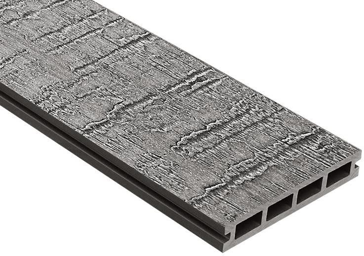 Террасная доска ДПК Outdoor 3D VIRGINIA/COLORADO в темно-сером цвете. купить в Барнауле