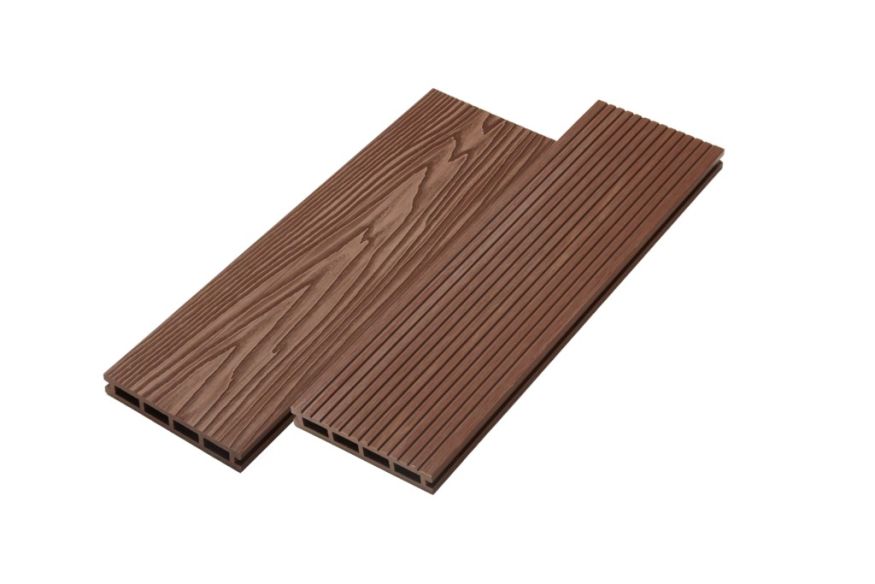 Террасная доска Экодекинг Топ, Шоколад купить в Барнауле