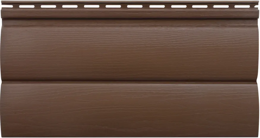 Виниловый сайдинг Альта-Профиль Блок-хаус Премиум, ВН-03 Орех темный купить в Барнауле