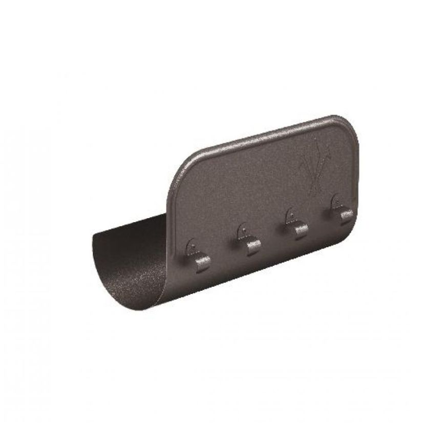 Ограничитель перелива прямой Aquasystem RR 32, тёмно-коричневый матовый 125/90 купить в Барнауле