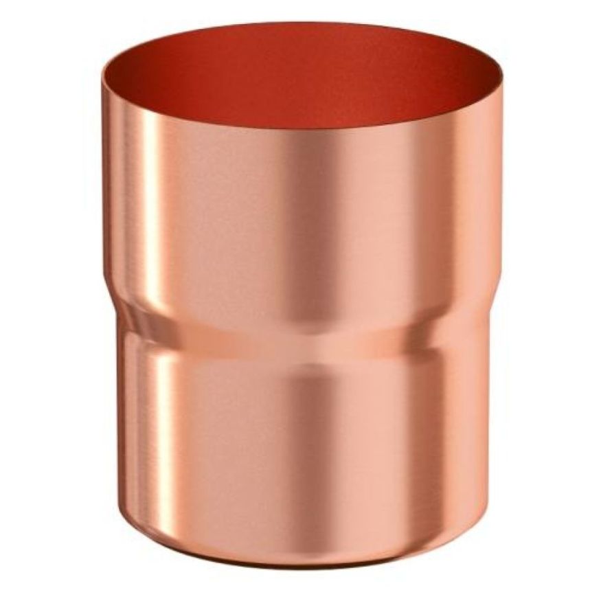 Соединитель трубы Aquasystem из меди 125/90 купить в Барнауле