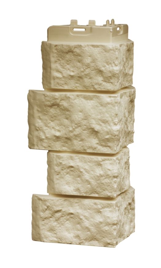 Угол наружный Grand Line, Дикий камень Classic, Бежевый купить в Барнауле