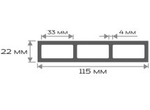 Доска 3D ДПК Outdoor STORM BROWN коричневая миксированная