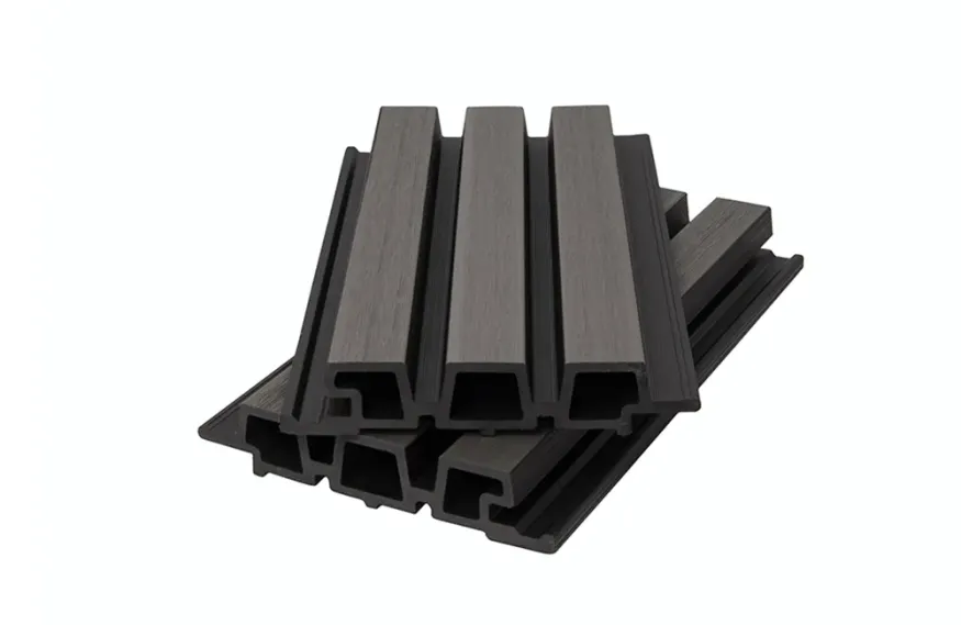 Фасадная панель брусковая из ДПК Polivan Group CO-EX MIX, Grey dark купить в Барнауле