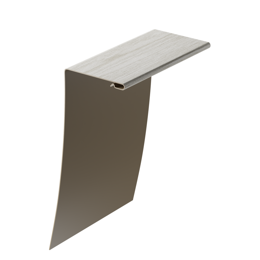 Универсальный профиль для окон 89/254 мм Docke, оттенок Канадская береза. купить в Барнауле