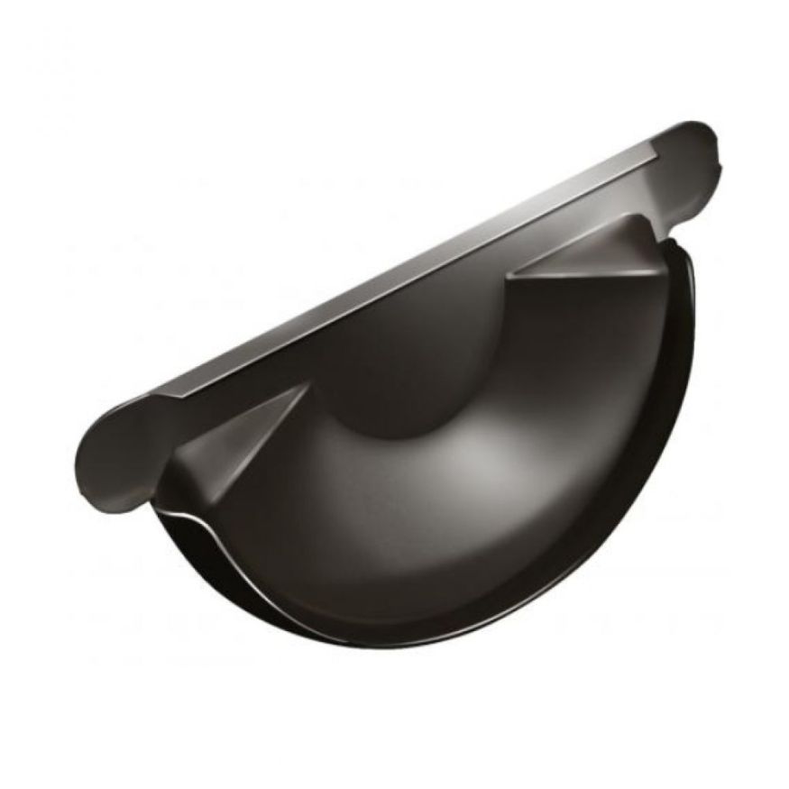 Заглушка для желоба Grand Line, коричневая (RR 32) купить в Барнауле