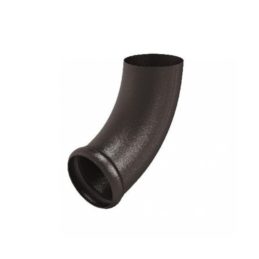 Отвод трубы декоративный Aquasystem RR 32, тёмно-коричневый матовый, 125/90 купить в Барнауле