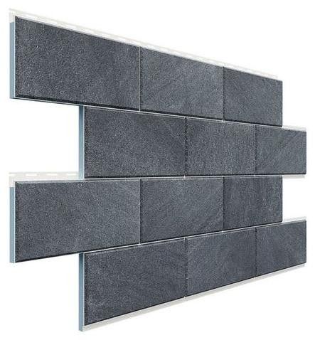 Фасадная термопанель Доломит Дагестанский камень, Графит купить в Барнауле