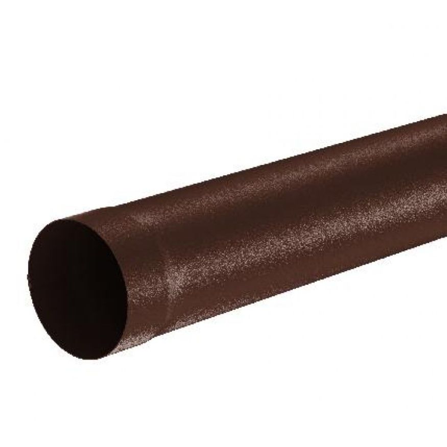 Водосточная труба Aquasystem, RAL 8017 Коричневый матовый, длина 1.00 м, размер 150/100. купить в Барнауле