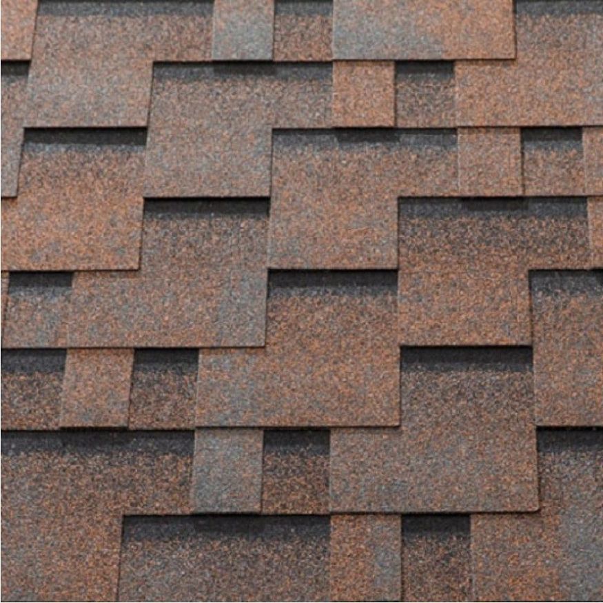 Гибкая кровля KATEPAL серия ROCKY медного цвета. купить в Барнауле