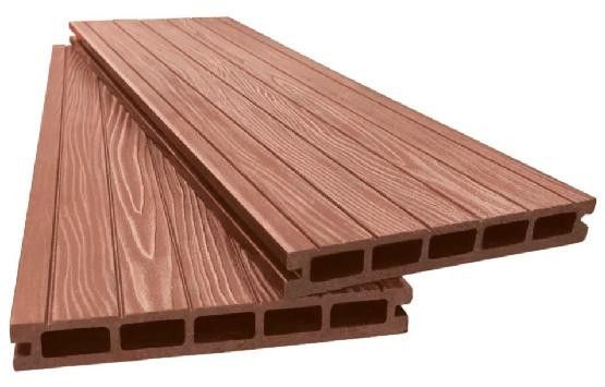 Террасная доска ДПК 3D Ай-Техплас 160х22 терракотового цвета купить в Барнауле