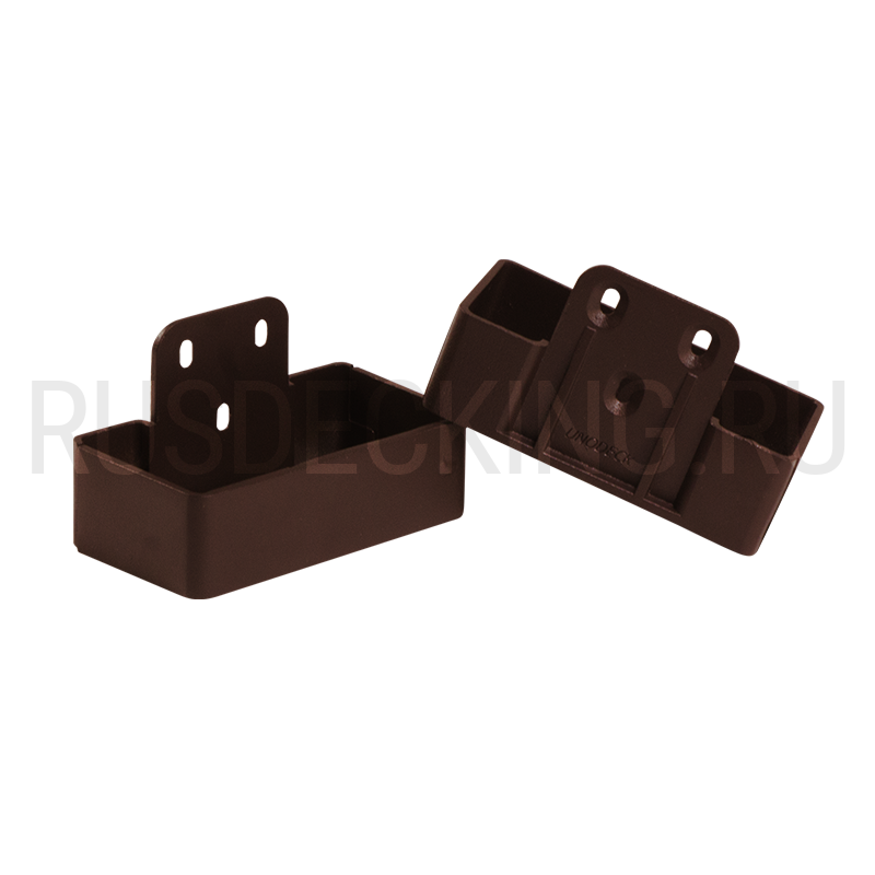 Комплект крепления перил прямое RusDecking Unodeck Венге купить в Барнауле