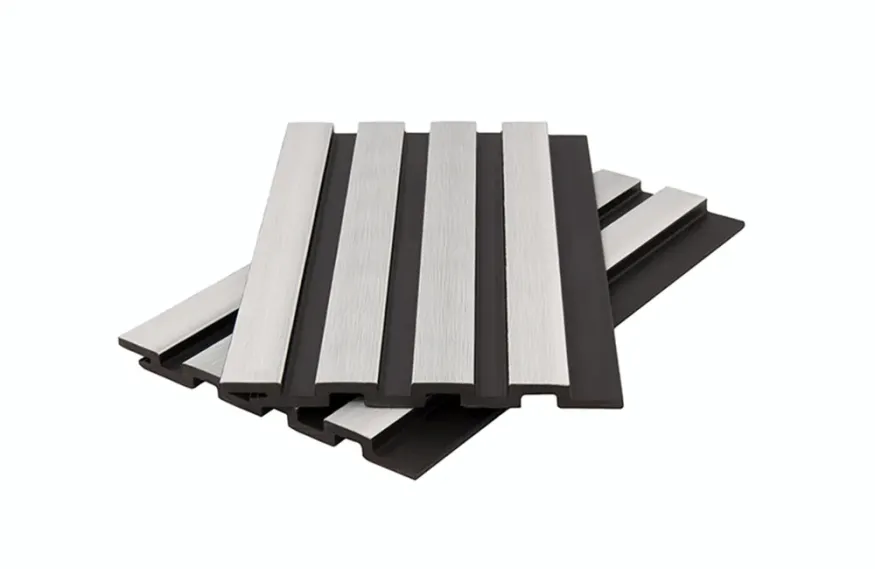 Фасадная панель брусковая из ДПК Polivan Group CO-EX MIX, White купить в Барнауле