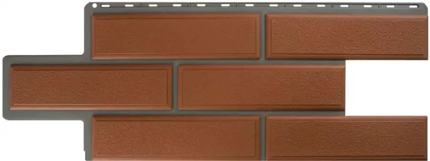 Фасадная панель Альта-Профиль Венецианский камень Терракотовый купить в Барнауле