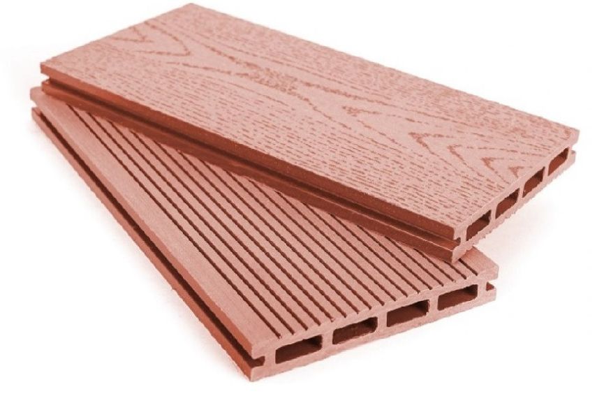 Террасная доска ДПК АЙ-ТЕХПЛАС цвет терракот купить в Барнауле