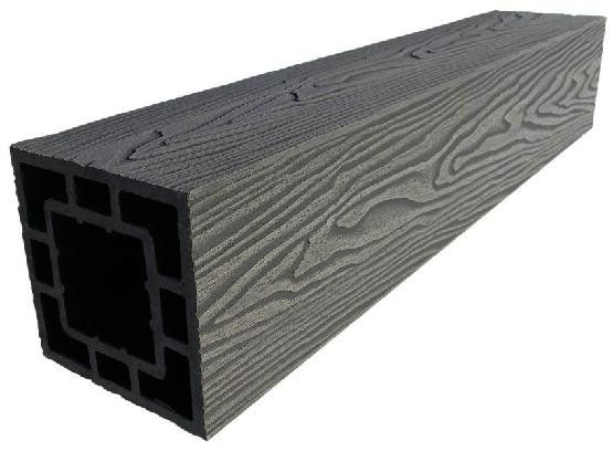 Столб опорный ДПК 3D GardenParkett 120х120мм, Графит купить в Барнауле