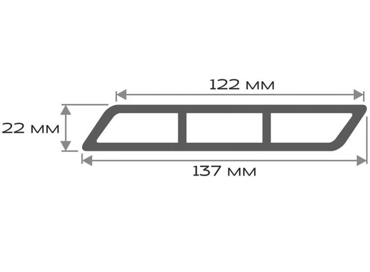 Доска Ромбус 3D ДПК Outdoor STORM GREY серый микс купить в Барнауле