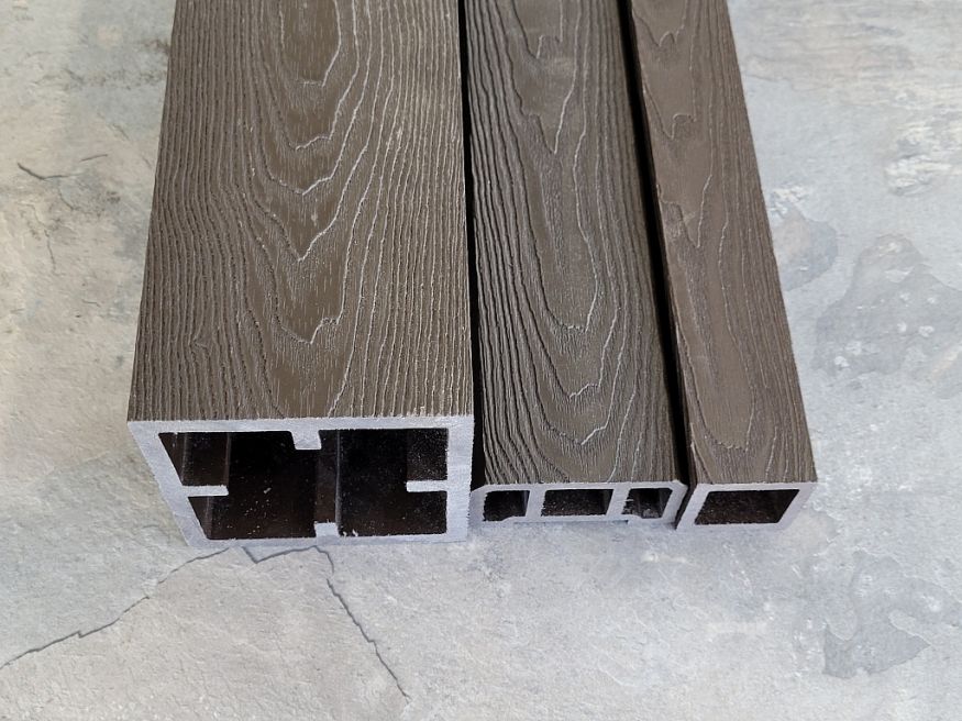 Столб для ограждения ДПК Latitudo 3D купить в Барнауле