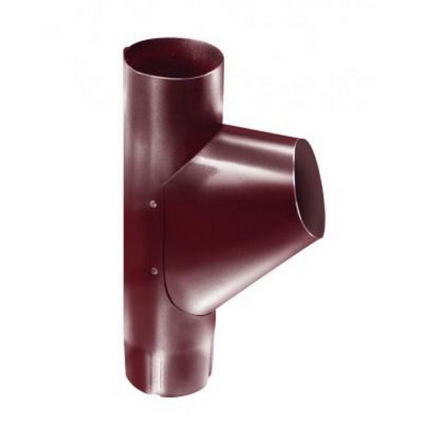 Тройник трубы Grand Line, цвет Вишневый (RAL 3005) купить в Барнауле