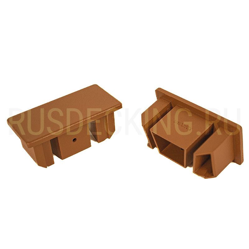 Заглушка для перил торцевая RusDecking Unodeck Орех купить в Барнауле