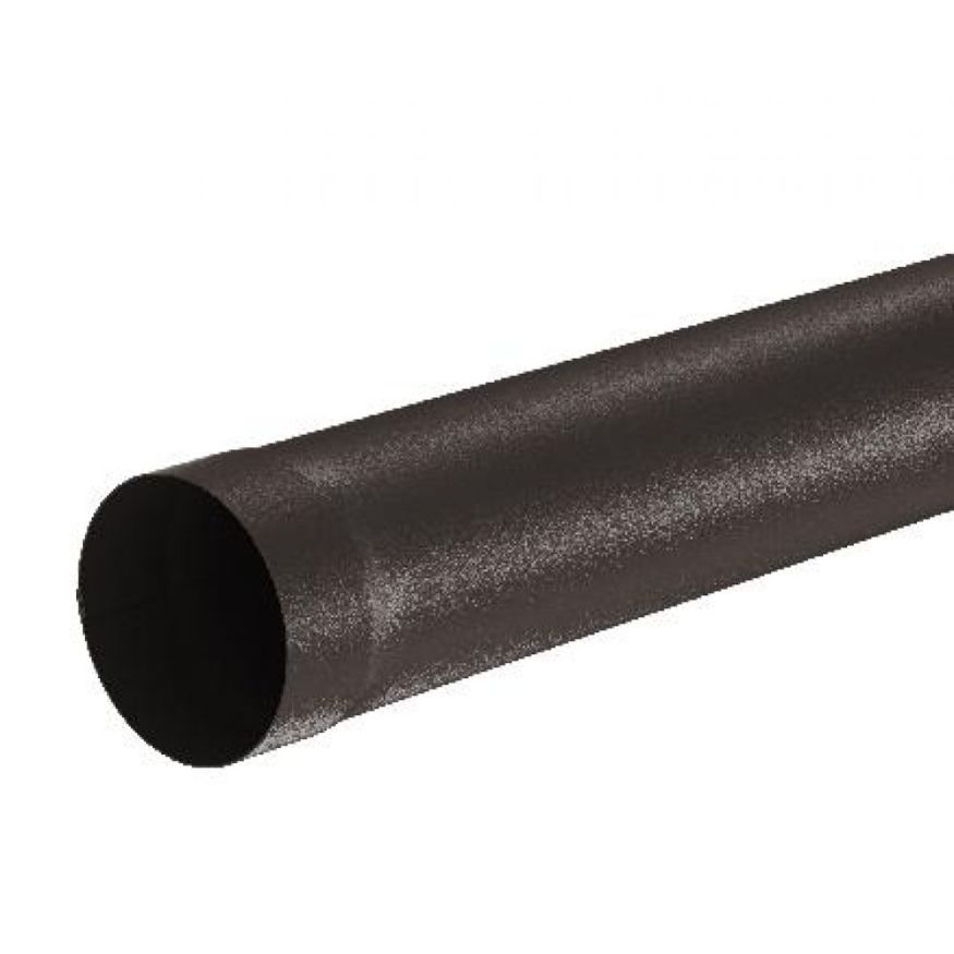 Водосточная труба Aquasystem RR 32, 1.00м, тёмно-коричневый матовый, 125/90. купить в Барнауле