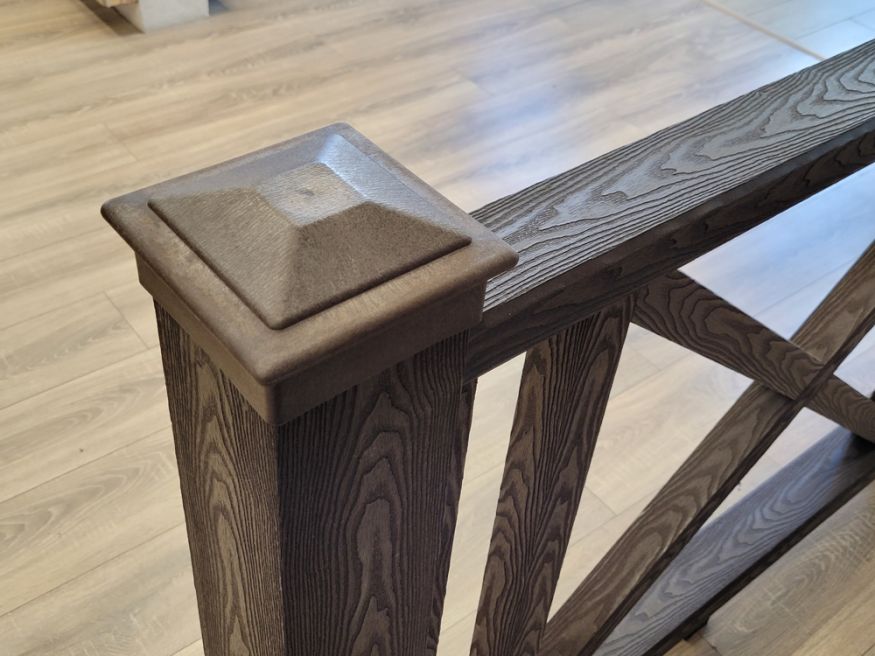 Крышка верхняя для ограждения ДПК Latitudo 3D купить в Барнауле