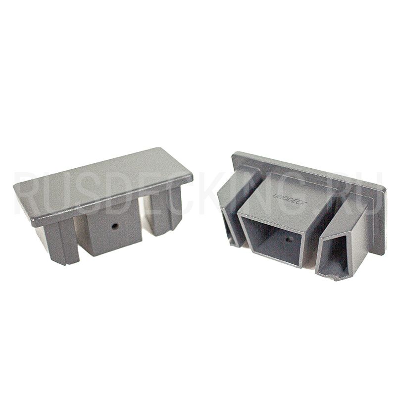 Заглушка для перил торцевая RusDecking Unodeck Серый купить в Барнауле