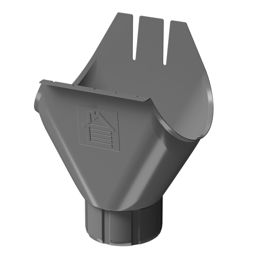 Водосточная воронка Docke Stal Premium, цвет графит купить в Барнауле