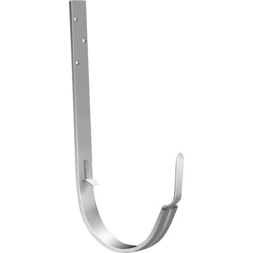 Металлический кронштейн для желоба Grand Line, белый цвет купить в Барнауле