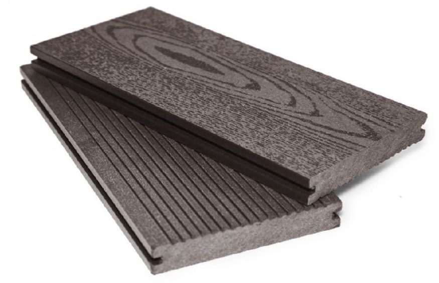Террасная доска ДПК МАССИВ АЙ-ТЕХПЛАС цвет венге купить в Барнауле