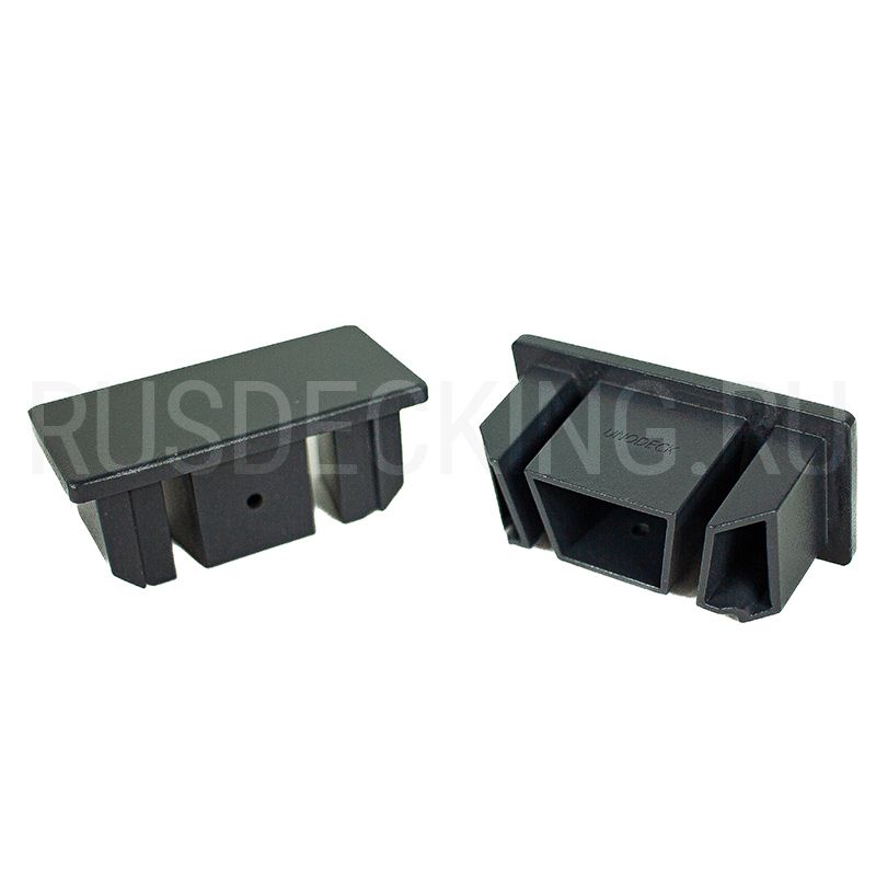 Заглушка для перил торцевая RusDecking Unodeck Графит купить в Барнауле