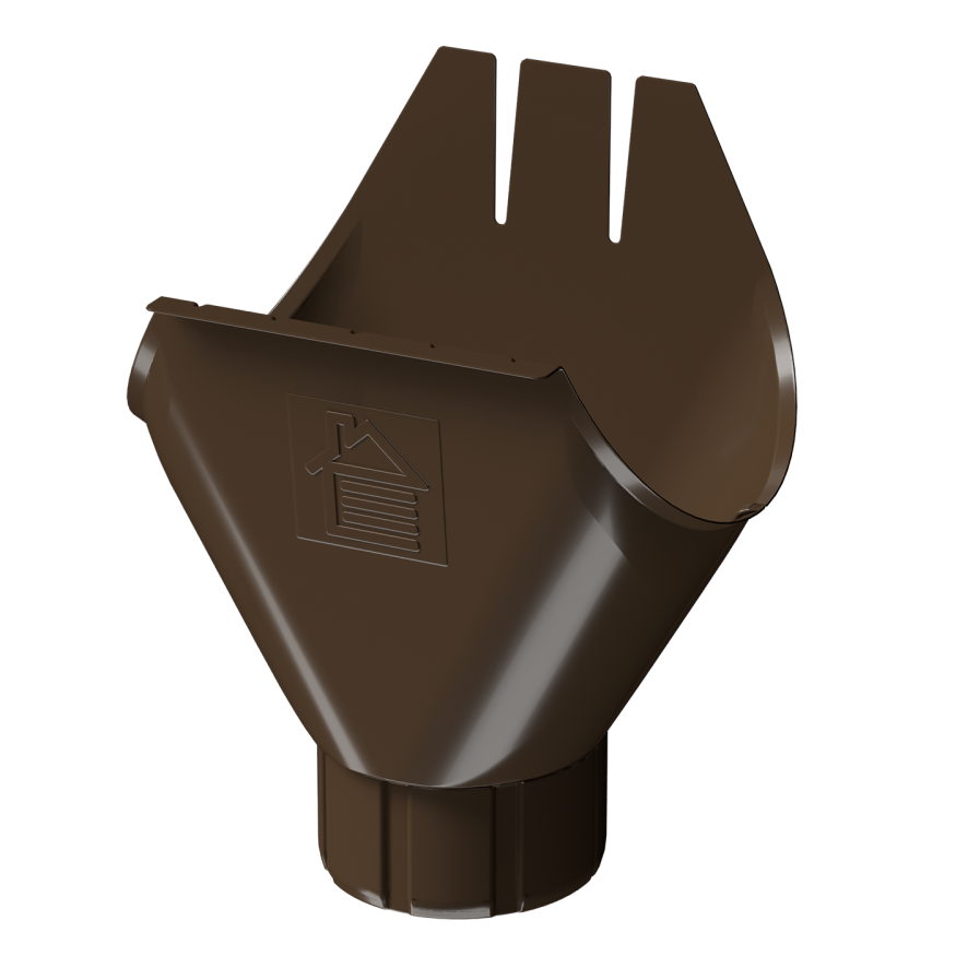 Водосточная воронка Docke Stal Premium, цвет Каштан купить в Барнауле