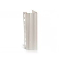 Вертикальная окладка для окон Доломит 1,5 м Белая