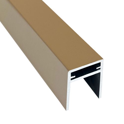 Алюминиевый П-профиль EasyDecking Дуб купить в Барнауле