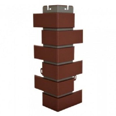 Наружный угол из клинкерного кирпича женого купить в Барнауле