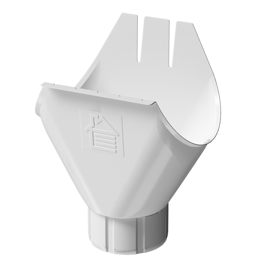 Водосточная воронка Docke Stal Premium, Цвет Пломбир купить в Барнауле